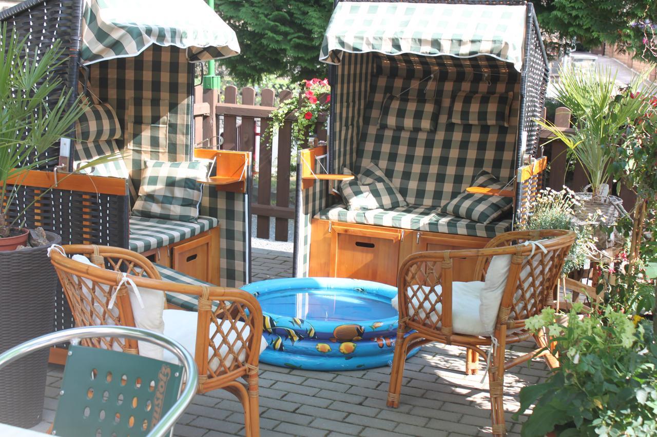 Pension Und Restaurant Die Burg Ehrenfriedersdorf المظهر الخارجي الصورة