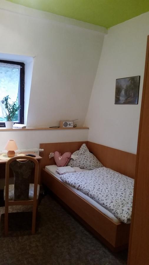 Pension Und Restaurant Die Burg Ehrenfriedersdorf المظهر الخارجي الصورة