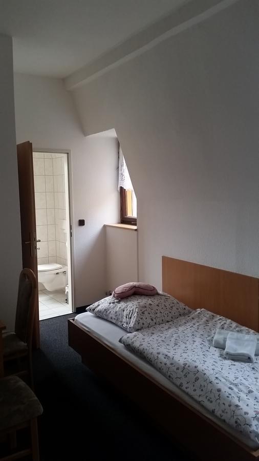 Pension Und Restaurant Die Burg Ehrenfriedersdorf المظهر الخارجي الصورة